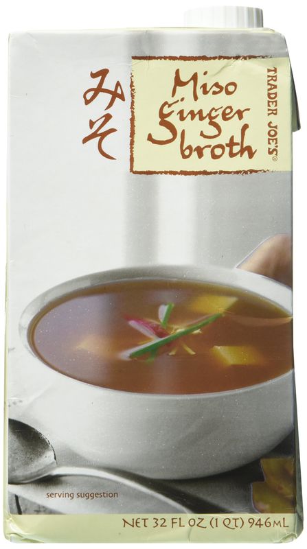 Trader Joe&#39;s Miso Ginger Broth 32 OZ