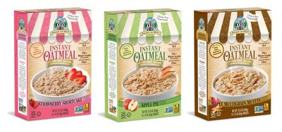 Bakery On Main Gluten-Free, Non-GMO Ancient Grains Instant Oatmeal, Variety Pack Box, 10.5 Oz, Pack of 6