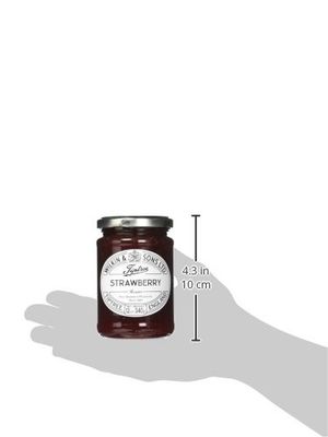 Tiptree Strawberry Preserve, 12 Ounce Jars (Pack of 6)