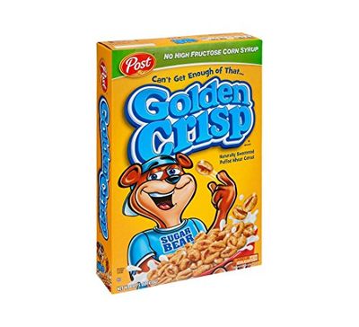 Post Golden Crisp Cereal, 14.75 Ounce (Pack of 12)