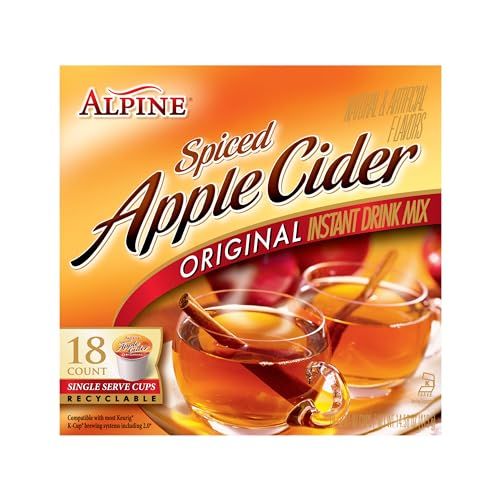 Alpine Spiced Apple Cider K Cup 18 Count (Pack of 1)