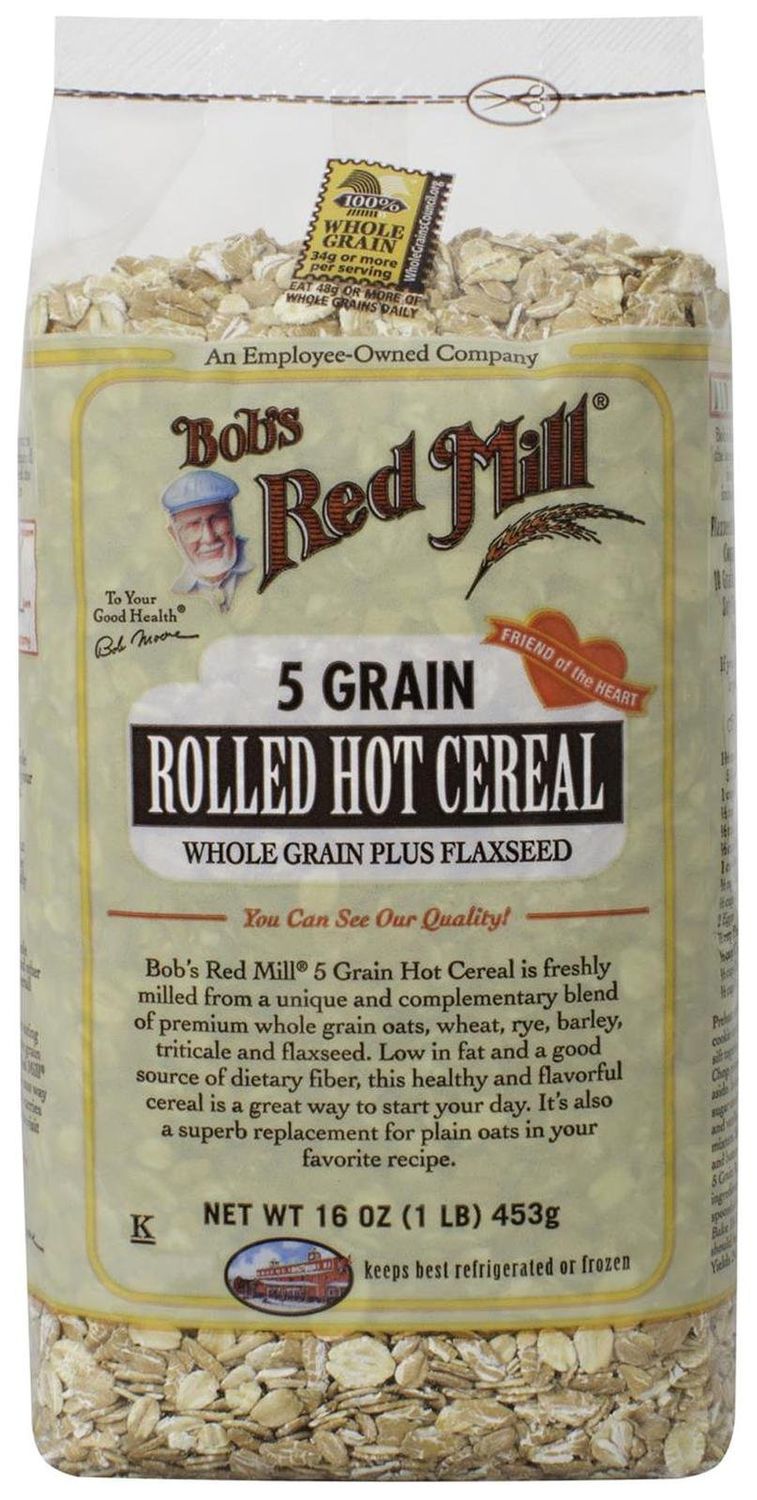 Bob&#39;s Red Mill 5 Grain Rolled Cereal, 16 Ounce