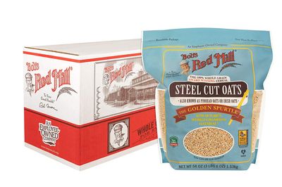 Bob&#39;s Red Mill Steel Oats Cuts 54 Ounce (Pack of 2)