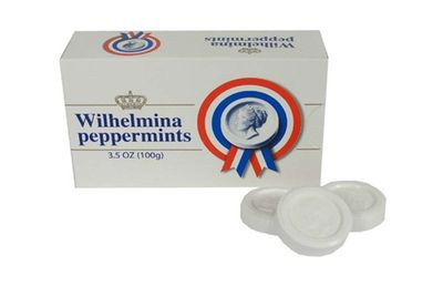 Wilhelmina Peppermints (Classic Dutch Peppermints) - 3.5oz [Pack of 6]