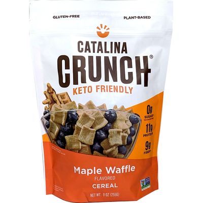 Catalina Crunch Maple Waffle Cereal | Low Carb, Sugar Free, Gluten Free | Vegan, Plant Based Protein | Breakfast Protein Cereals | Keto Friendly Food Catalina Crunch Maple Waffle Cereal | Low Carb, Sugar Free, Gluten Free | Vegan, Plant Based Protein | Breakfast Protein Cereals | Keto Friendly Food