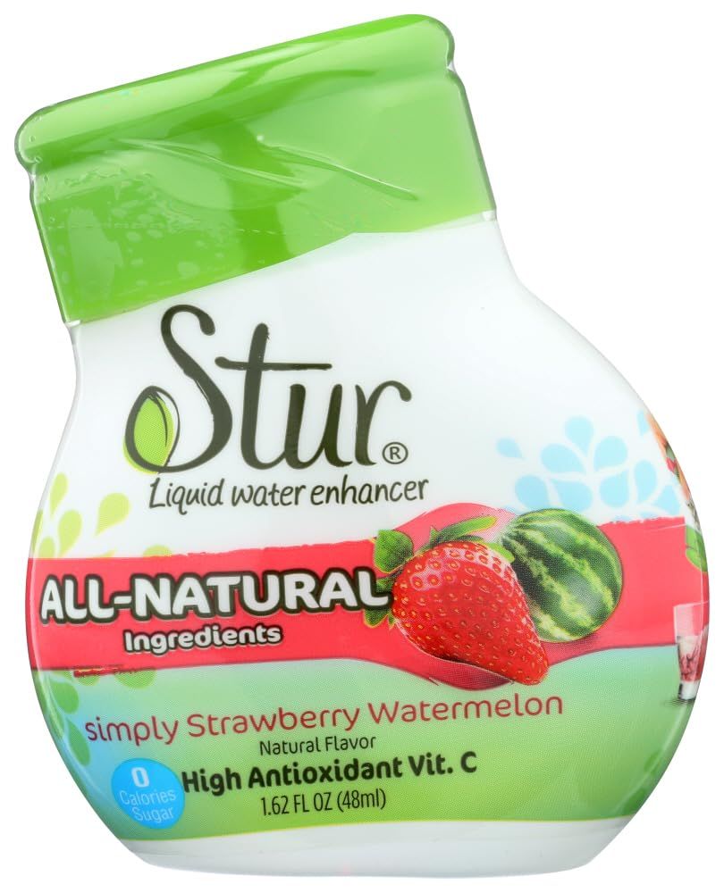 Stur - Strawberry Watermelon - Liquid Water Enhancement, 1.42 Ounce Bottle (Pack of 3)