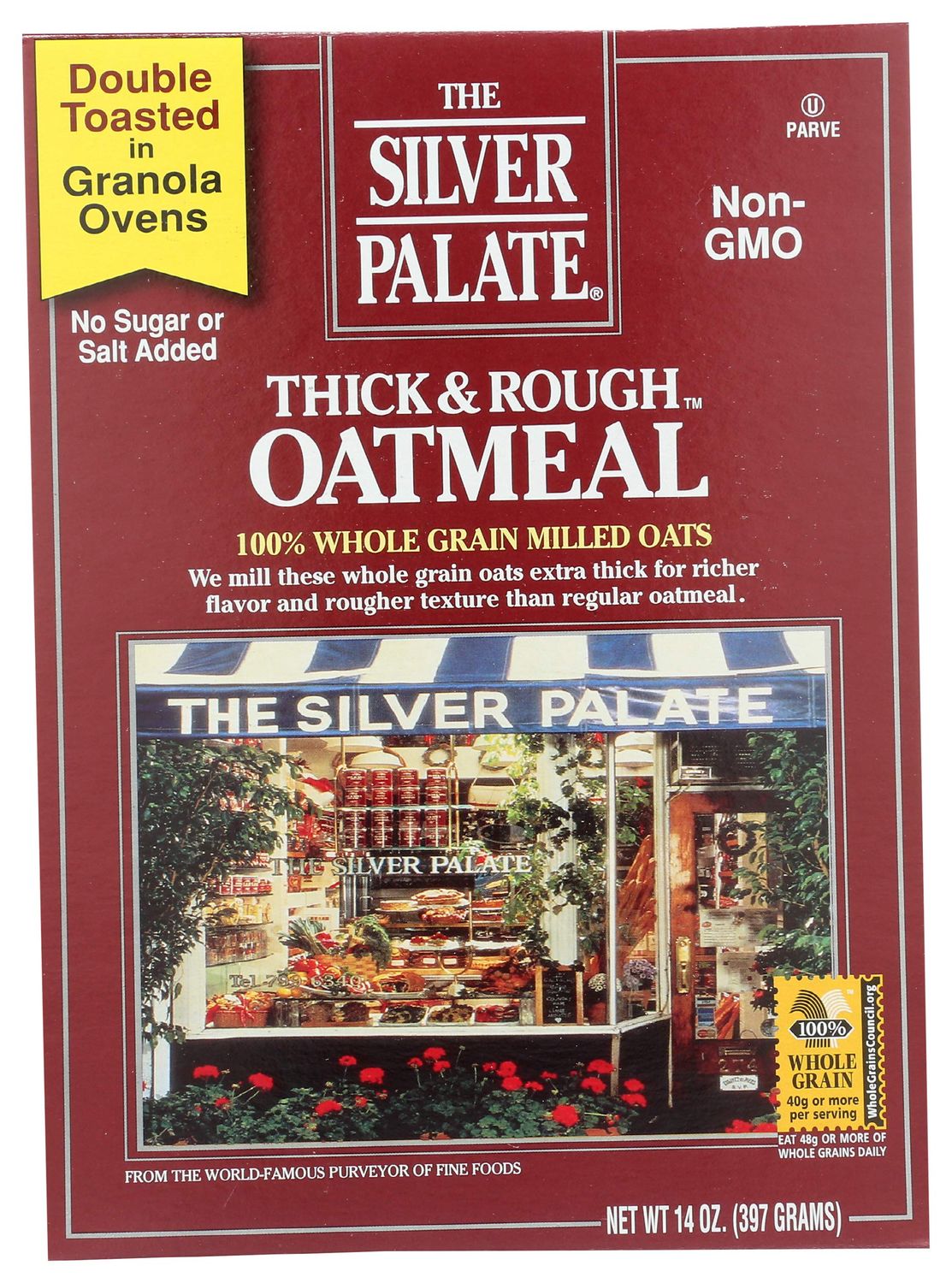 The Silver Palate Oatmeal, Thick &amp; Rough, 14-Ounce Box