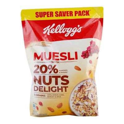 Kellogg&#39;s Muesli - Nuts Delight, 750g Pouch