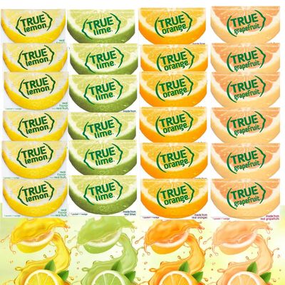 True Lemon - True Lime - Each Packet Fits Into a 16.9 oz. Bottle or Cup