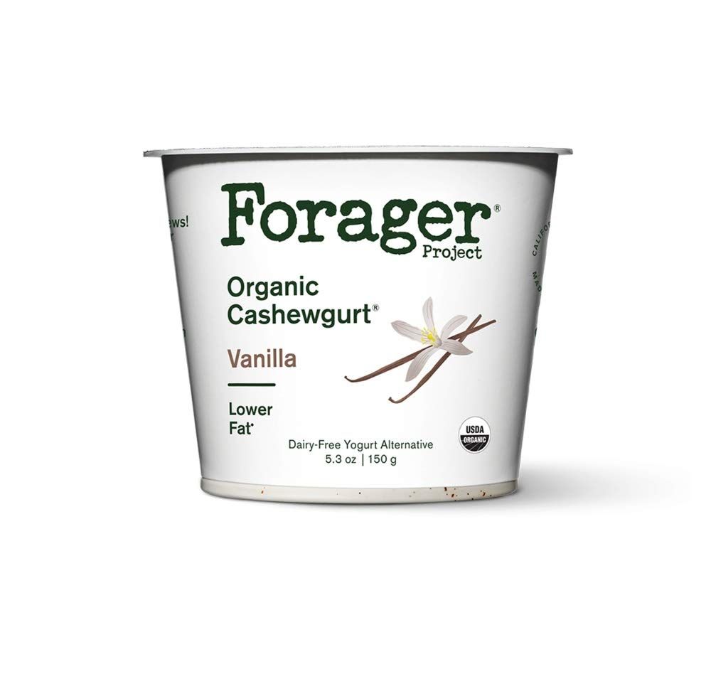 Forager Dairy-Free Usda Organic Vanilla Cashewgurt, 5.3 Oz (Pack Of 12)