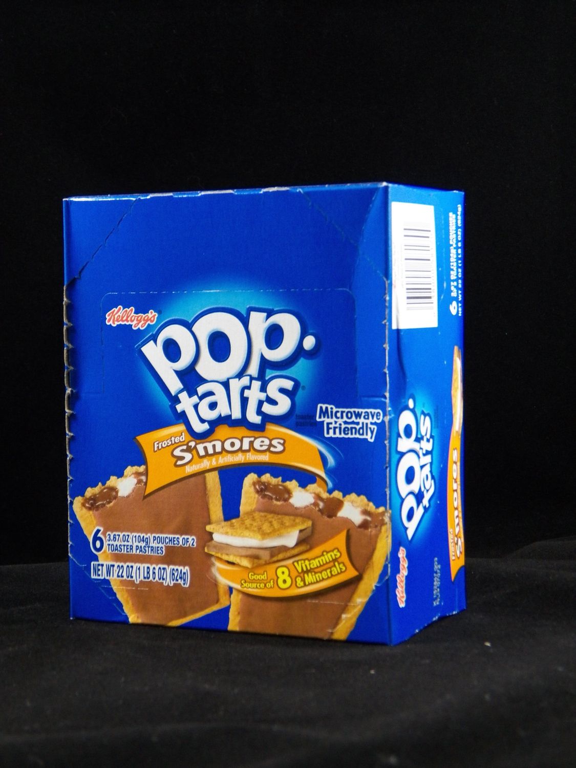 Kellogg&#39;s Pop Tarts Frosted S&#39;mores Toaster Pastries Six 2 Packs Per Box (Pack of 3)
