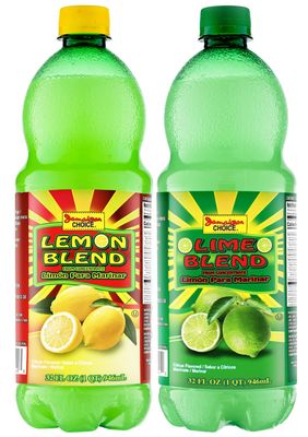 Lemon &amp; Lime Juice Blend, 2-Pack (32 oz) -by Jamaican Choice