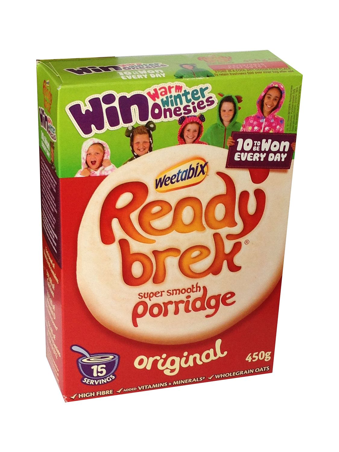 Weetabix - Ready Brek - Super Smooth Porridge - Original - 450g