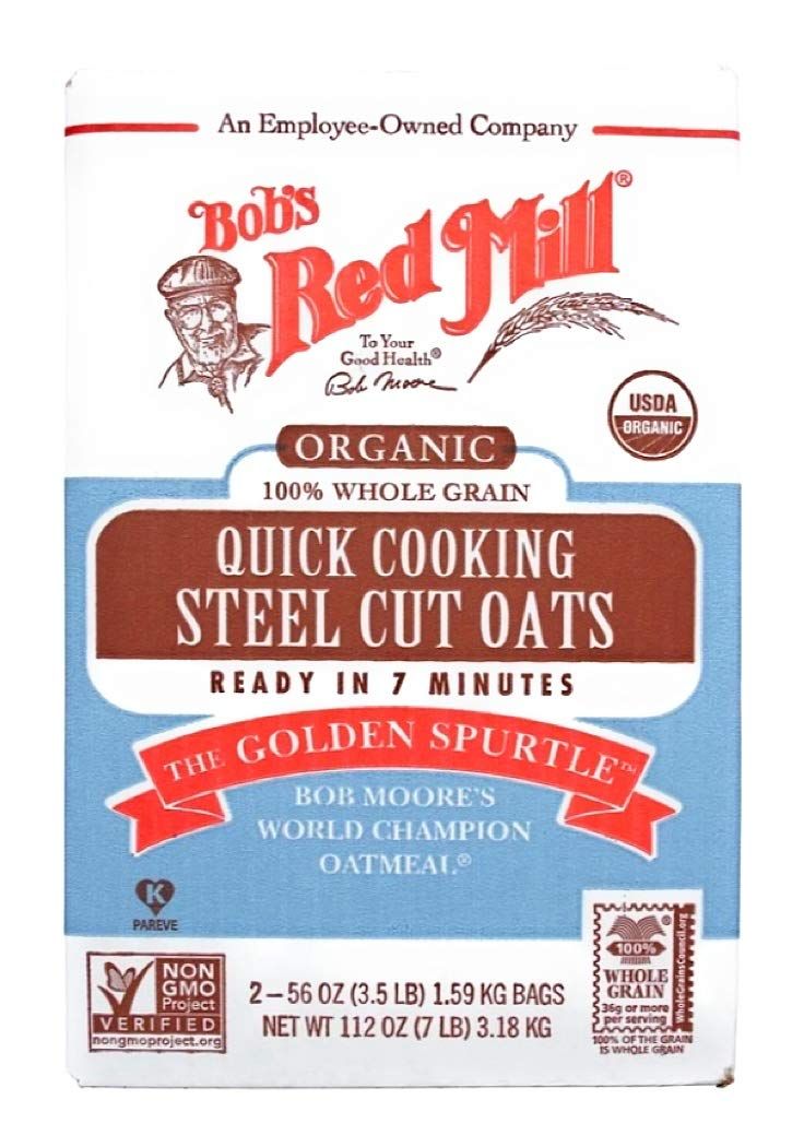 Bob&#39;s Red Mill Quick Cooking 100% Whole Grain Oats, 112 Ounce