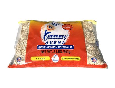 Yummmy Quick Cooking Oatmeal, 2 Lb (32 Oz), Kosher Certified, Hojuelas de avena