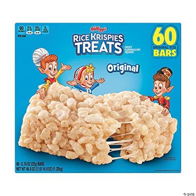 KELLOGG&#39;S Original Rice Krispies Treats | Snack Bars | 60 Ct | 1 Pc.