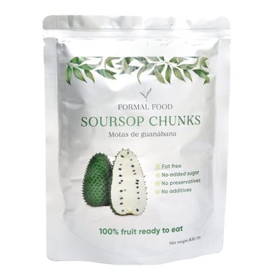 Soursop (Guanabana) Fruit 100% Natural And Real - No Added Sugar, No Preservatives - 8,82 Oz (Soursop Pack of 3)
