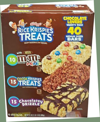 Kellogg&#39;s Kellogg&#39;s Rice Krispies Treats Variety Bars 40 x 0.78 Oz Net Wt 31.2 OZ