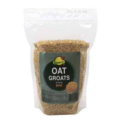 Season Whole Oat Groats - Oat Groats | Rich with Fiber &amp; Minerals | Product of USA | 2Lbs