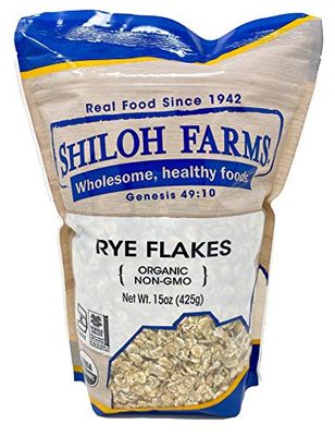 Shiloh Farms Organic Rye Flakes -- 15 oz