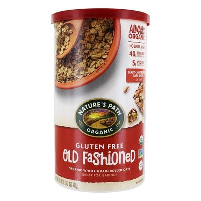 Nature&#39;s Path,Gluten Free Old Fashioned Oatmeal, 18 Ounce
