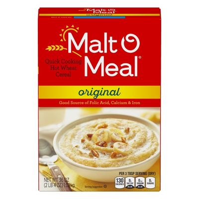 Post Malt-O-Meal Hot Cereal, Original Flavor, Quick Cooking, 36 Ounce