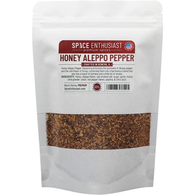 Spice Enthusiast Honey Aleppo Pepper Seasoning - 4 oz