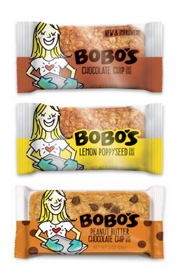 Bobo&#39;s Oat Bars, Variety Sampler Flavors, 3 oz Bar, 3 Chocolate Chip, 3 Lemon Poppyseed, 3 Peanut Butter Chocolate Chip, Gluten Free Whole Grain Snack and Breakfast Bar, 9 Pack