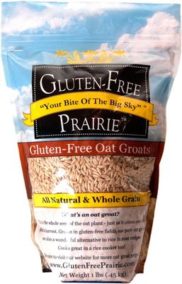 Gluten Free Prairie Oat Groats, 1 Pound - Gluten Free, Non-GMO, Whole Grain, Raw &amp; Sproutable, Rice Substitute, Vegan, Low Glycemic, High in Protein, Fiber, and Vitamin B