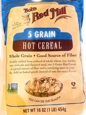 Bob&#39;s Red Mill 5 Grain Rolled Hot Cereal, 16 Oz (Pack of 4)