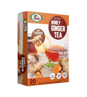 Instant Honey ginger tea (Turmeric)