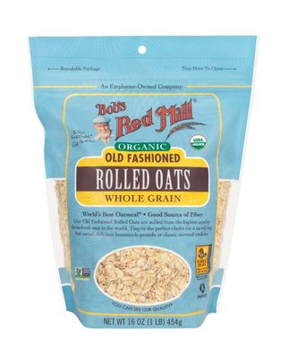 Bob&#39;s Red Mill Organic Oats Rolled Regular, 16 Ounce (Pack of 4)