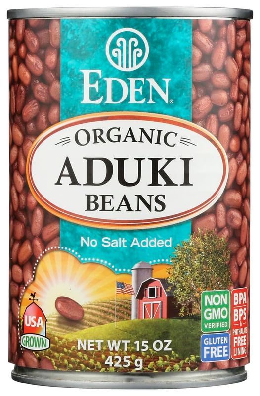 Eden Organic Adzuki Beans 15.0 OZ(Pack of 4)4