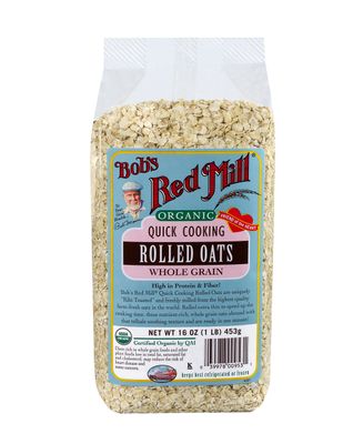 Bob&#39;s Red Mill Organic Oats Rolled Quick, 16 Ounce (Pack of 4)
