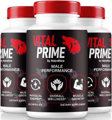 (3 Pack) Vital Prime for Men, Official Vital Prime Capsule, Supports Confidence and Performance, All Natural Male Formula for Overall Health and Well-Being, VitalPrime Complex (180 Capsules)