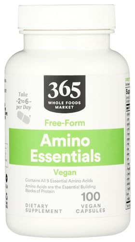 365 by Whole Foods Market, Free-Form Amino Essentials, Vegan, 100 Count