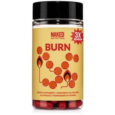Naked Metabolism Booster &amp; Thermogenic Fat Burner for Men &amp; Women - Weight Loss Pills for Women - Belly Fat Burner with Gold Standard Clinical Trial - Appetite Suppressant for Weight Loss for Women