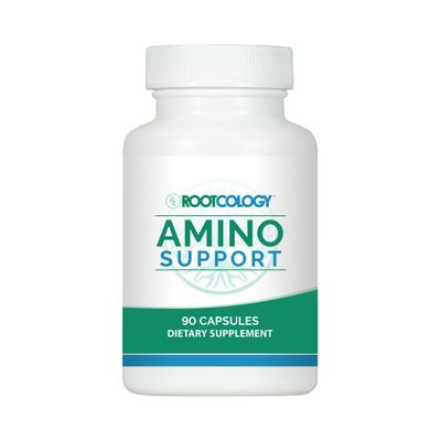 Rootcology by Dr. Izabella Wentz Amino Acid Complex Capsules with L-Glutamine, Glycine &amp; MSM | 90 Capsules