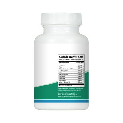 Rootcology by Dr. Izabella Wentz Amino Acid Complex Capsules with L-Glutamine, Glycine &amp; MSM | 90 Capsules