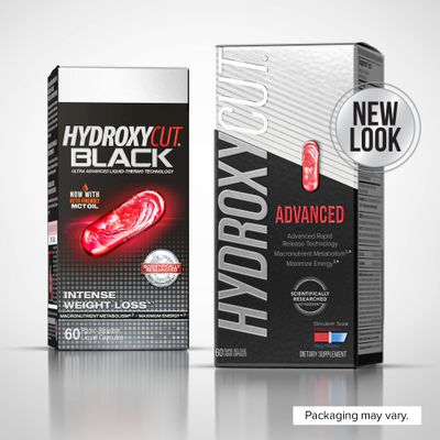 Hydroxycut Advanced - 60 Rapid-Release Liquid Capsules - Thermogenic Calorie Burn, Maximize Energy - for Women &amp; Men