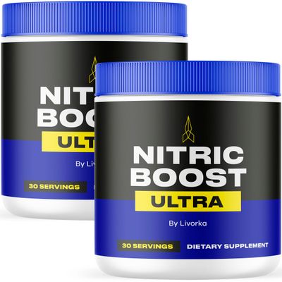 (2 Pack) Nitric Boost Ultra Powder, Nitric Boost Ultra, Nitric Boost Powder, NitricBoost Ultra, Nitric Boost Powder Ultra, Nitric Boost Ultra Official Formula Reviews, 60 Servings For 2 Months
