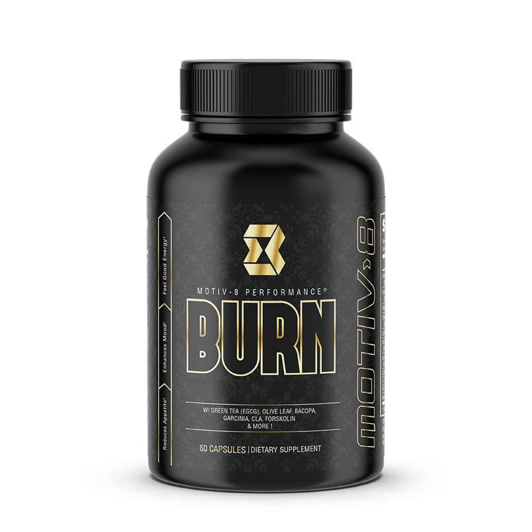 Motiv-8 Performance Pre-Workout Capsules, Natural, Feel Good Energy, No Crash or Jitters, Perfect for Working Out (60 Capsules)