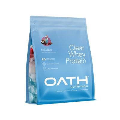 Oath Nutrition - Clear Whey Protein - 18 Servings - Coco Razz