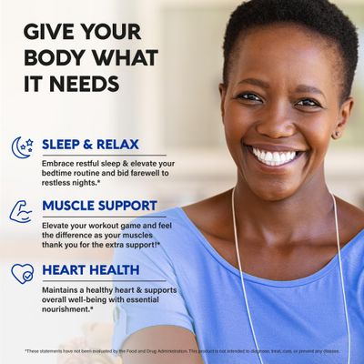 Magnesium Citrate Capsules 1000mg | High Absorption Supplement - Sleep, Muscle &amp; Heart Support - Vegan | Non-GMO - Made in USA - As Powder | Pills | Tablets - 120 Capsules, 2 Month Supply