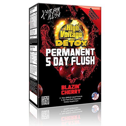 High Voltage Permanent 5 Day Flush Blazin Cherry