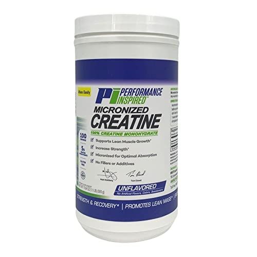 Performance Inspired Nutrition Unflavored Micronized Creatine, 1.1 Oz