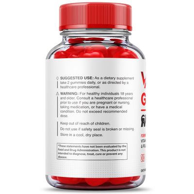 (2 Pack) Vital Grow XL Gummies - Official Formula - Vial Grow XL Advanced Strength Formula, Vital Grow XL Reviews, Overall Health Support 1000mg Maximum Strength Wellness Supplement (120 Gummies)