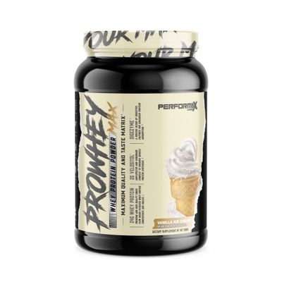 ProWhey Max Whey Protein Powder | Maximum Quality and Taste | 24g Protein with Added Digestive Enzymes | Delicious Flavors (Vanilla Ice Cream, 2 Pounds)
