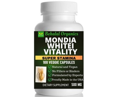 Mondia Whitei Natural Pure Supplement (Mulondo, Entengo, Mukombero, Gondolosi, White Ginger)