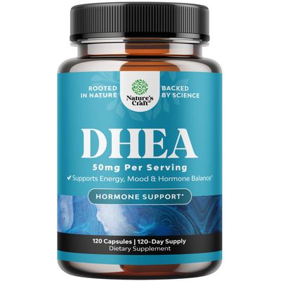 DHEA 50mg for Men and Women - High Strength DHEA Supplement for Women &amp; Men for Enhanced Energy and Hormone Balance for Women &amp; Men - Men and Women&#39;s Hormone Balance Supplement (4 Month Supply)